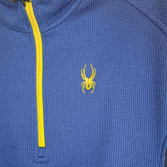 Spyder Men's Navy and Black Performance Jacket XXL #202 - Picture 3 of 7